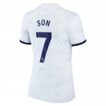 Günstige Fußballtrikots Tottenham Hotspur Son 7 Frauens Heimtrikot 2023-24 Kurzarm